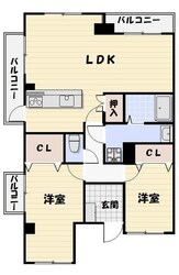 アドバンス新検見川の物件間取画像